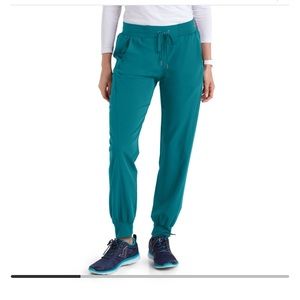 Wonderwink cargo jogger teal scrub pant NWOT